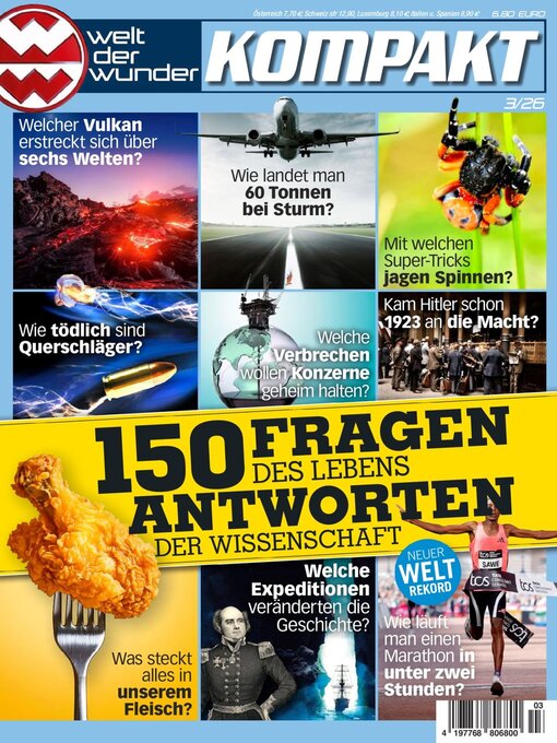 Cover image for welt der wunder